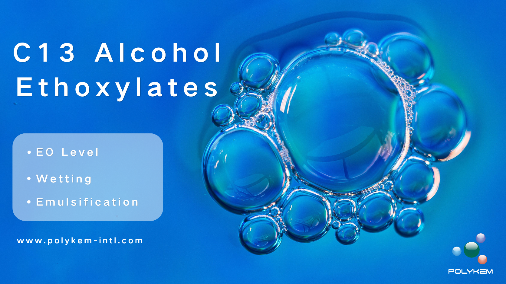 C13-alkoholietoksylaattien ymmärtäminen: EO-taso, kostutus ja emulgointi
